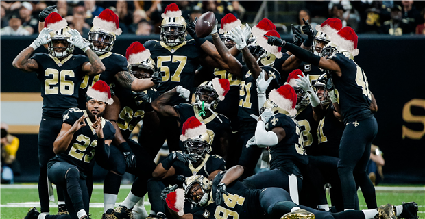 Saints Vikings en Christmas Day