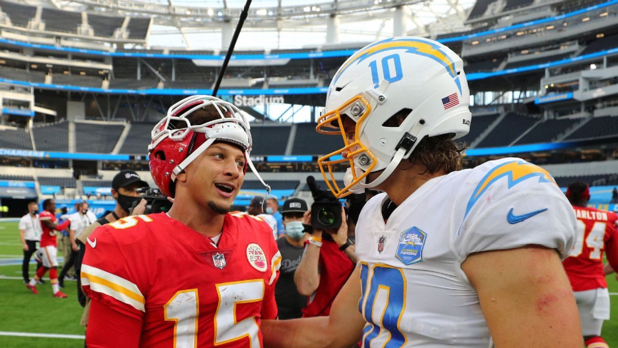 Previa Fantasy TNF: Los Angeles Chargers vs Kansas City Chiefs