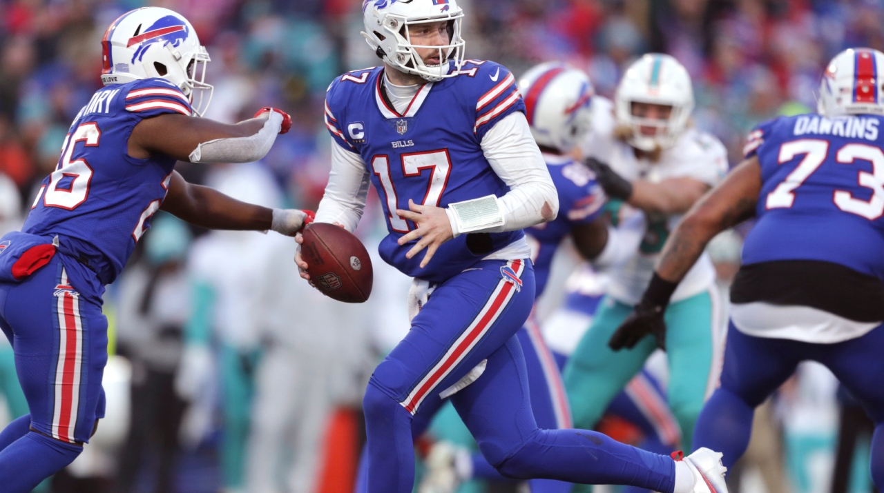 Buffalo Bills y Josh Allen incluyen récord de franquicia en su victoria ante Miami Dolphins