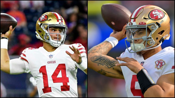 Brock Purdy o Trey Lance: ¿Quién será el mariscal de San Francisco 49ers de cara al futuro?