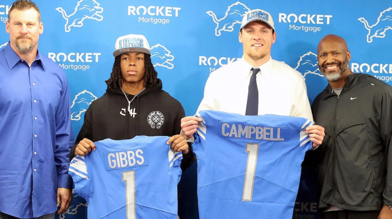 ¿Qué seleccionó Detroit Lions en el NFL Draft 2023?