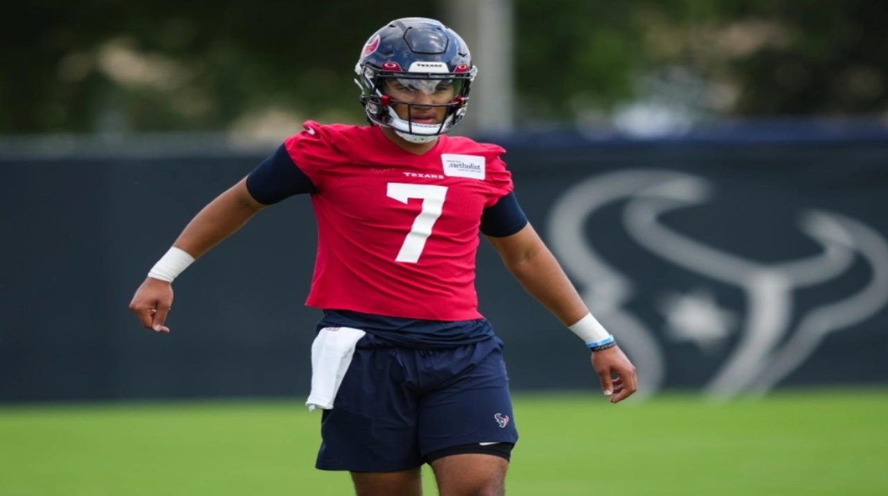 C.J. Stroud ya entrena con los titulares en Houston Texans