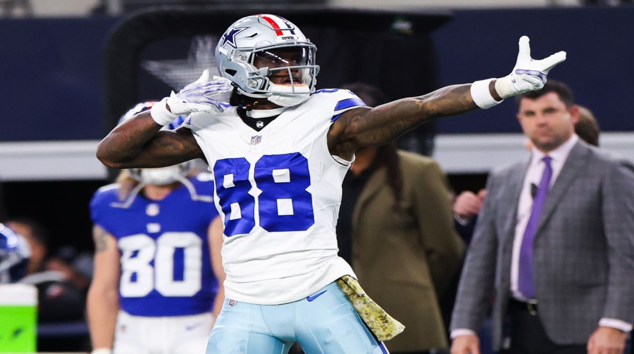 Ceedee Lamb vuelve a brillar con Dallas Cowboys y rompe récord de la NFL