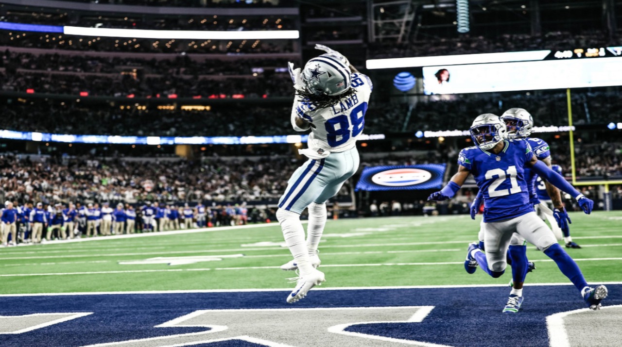 Ceedee Lamb consigue nuevo récord en la historia de Dallas Cowboys tras victoria ante Seattle Seahawks