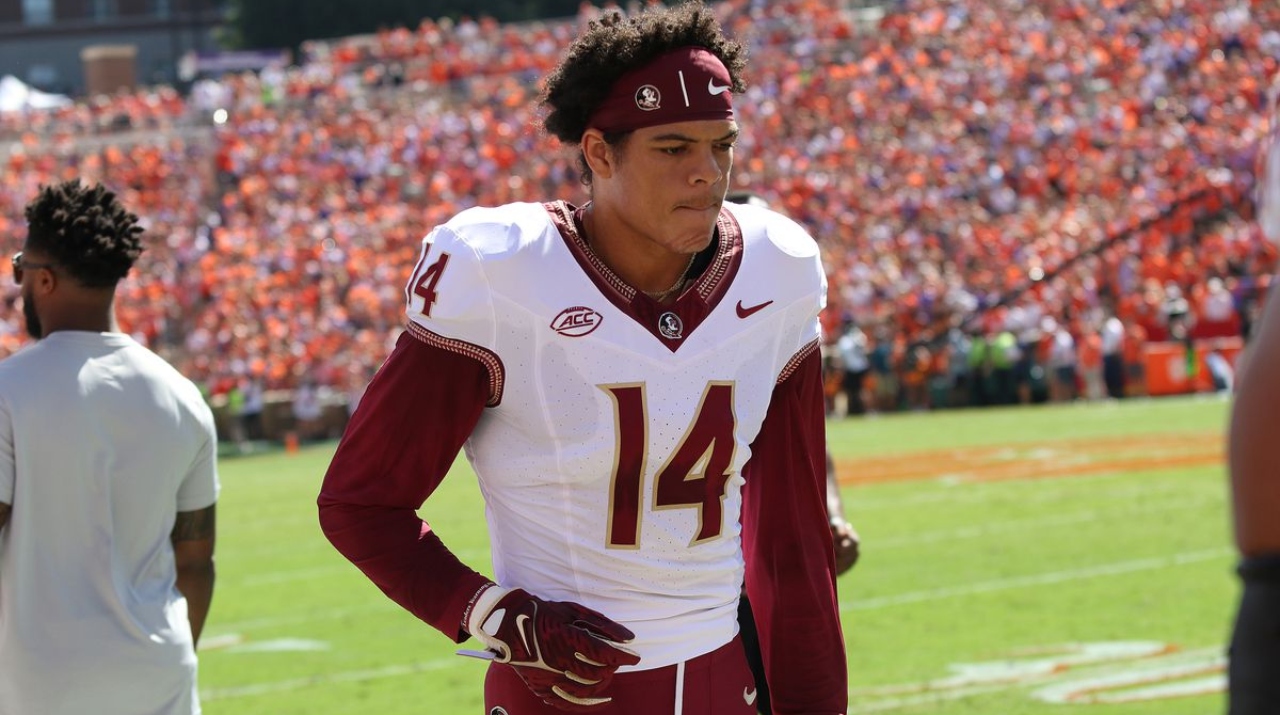 Johnny Wilson, la estrella de Florida State que estará disponible en el NFL Draft 2024