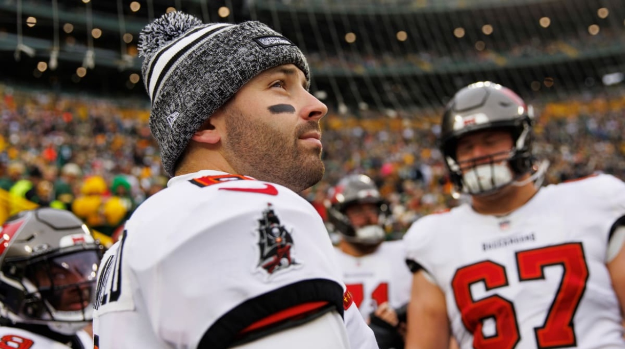 Baker Mayfield rompe récord histórico de la NFL en su victoria como visitante ante Green Bay Packers