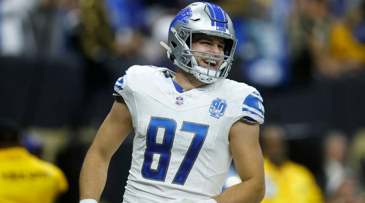 Sam LaPorta rompe con Detroit Lions un récord que no se veía desde hace 20 años