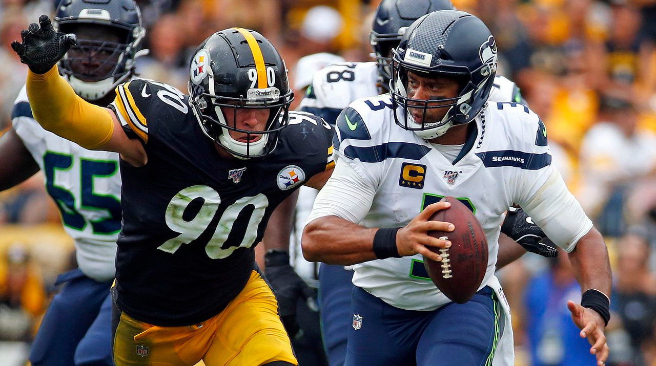 TJ Watt opinó sobre la llegada de Russell Wilson y Justin Fields a Pittsburgh Steelers