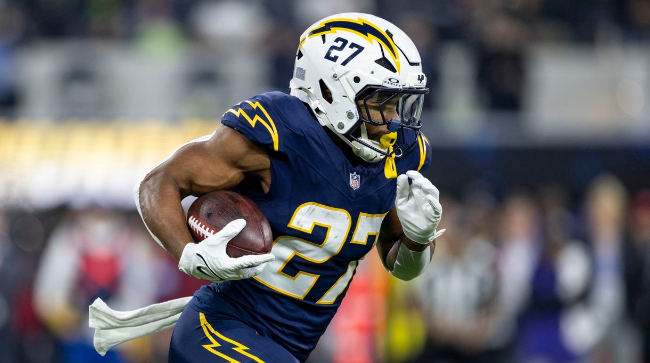 ¿Por qué no juega JK Dobbins hoy con Los Angeles Chargers vs. Atlanta Falcons?