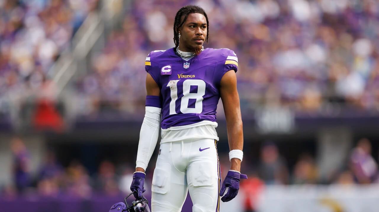 Justin Jefferson se une a leyendas de la NFL en récord pocas veces conseguido en la historia de la liga