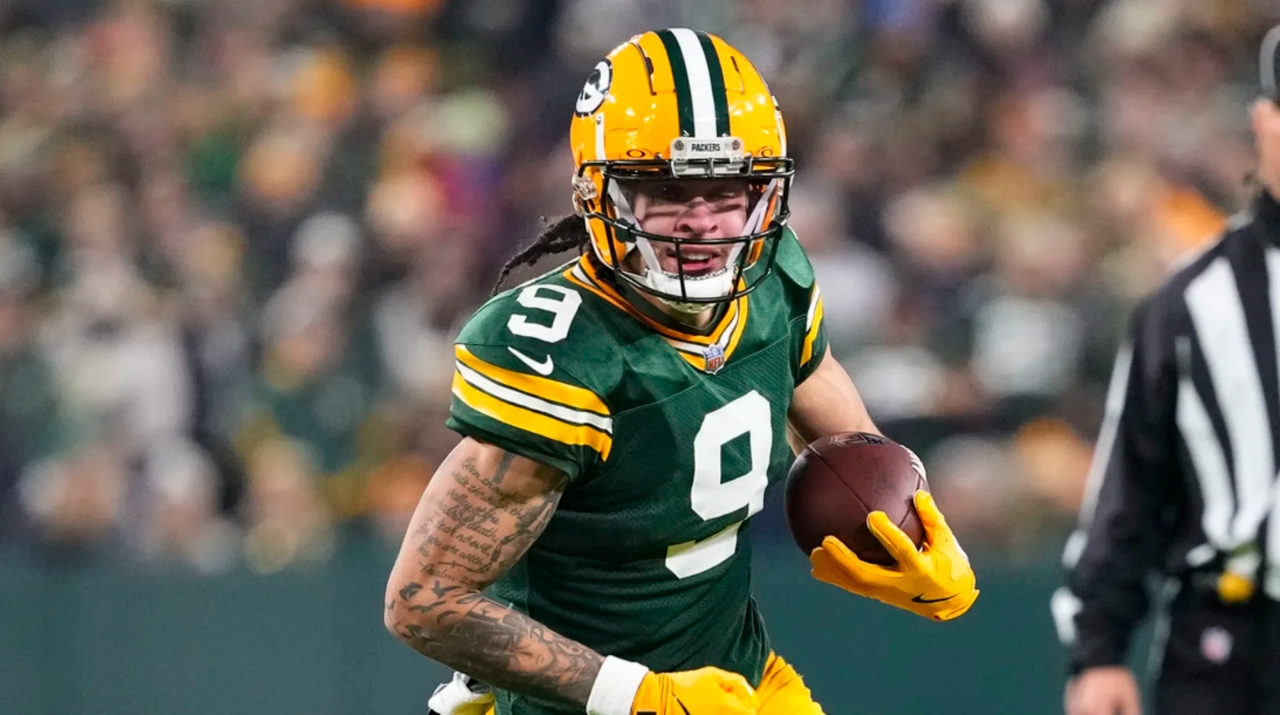 Green Bay Packers recibió muy malas noticias sobre la salud de Christian Watson