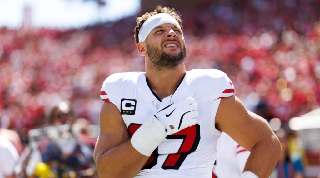 Nick Bosa Will Not Play for 49ers Against Broncos Due to Injury