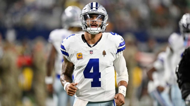Prescott tuvo un partido casi perfecto y le mandó un mensaje a las leyendas de los Cowboys (foto: Imagn Images)