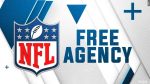 Placa gráfica con la leyenda “NFL Free Agency” en pantalla durante el período de agencia libre de la liga. (Foto: NFL)