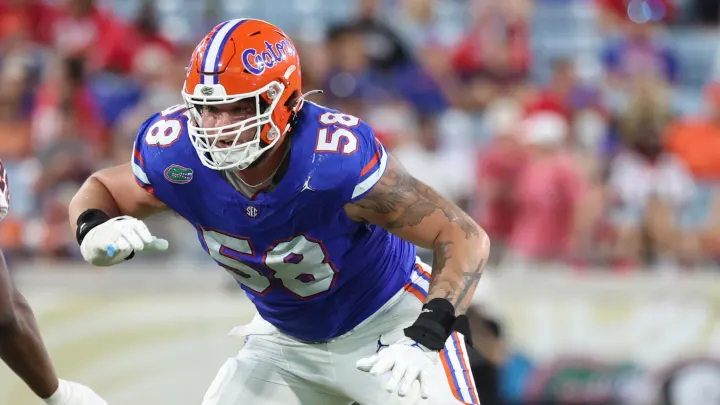 Austin Barber formará una dupla en la línea ofensiva de los Browns con Specer Fano (Fotografía: Kim Klement Neitzel-USA TODAY Sports)