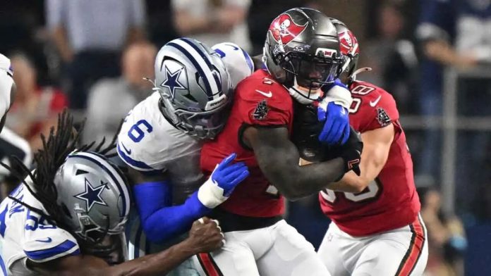 Buccaneers-vs.-Cowboys (1) Cowboys ante Buccaneers en TNF. Foto: Jerome Miron-Imagn Images